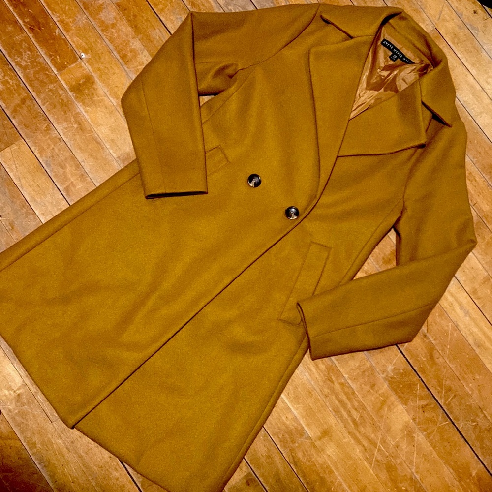 Hyfve Mustard Peacoat - Picture 2 of 3